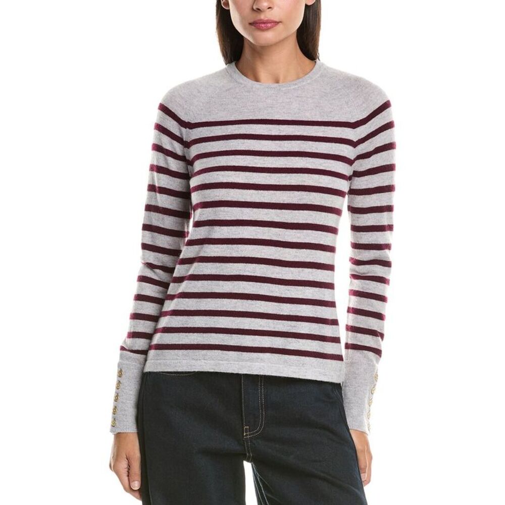 J.Mclaughlin Womens  Zosia Sweater, Gray